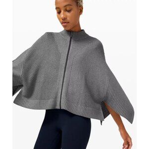 Lululemon Softer Still Wrap Heathered Asphalt Grey Size XS/ S